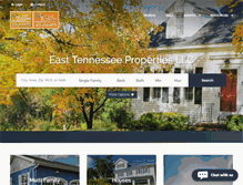 Tablet Screenshot of easttnlandhomes.com